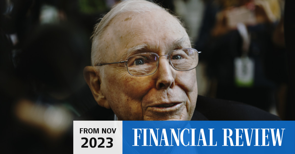 Tributes to Berkshire Hathaway vicechairman Charlie Munger form
